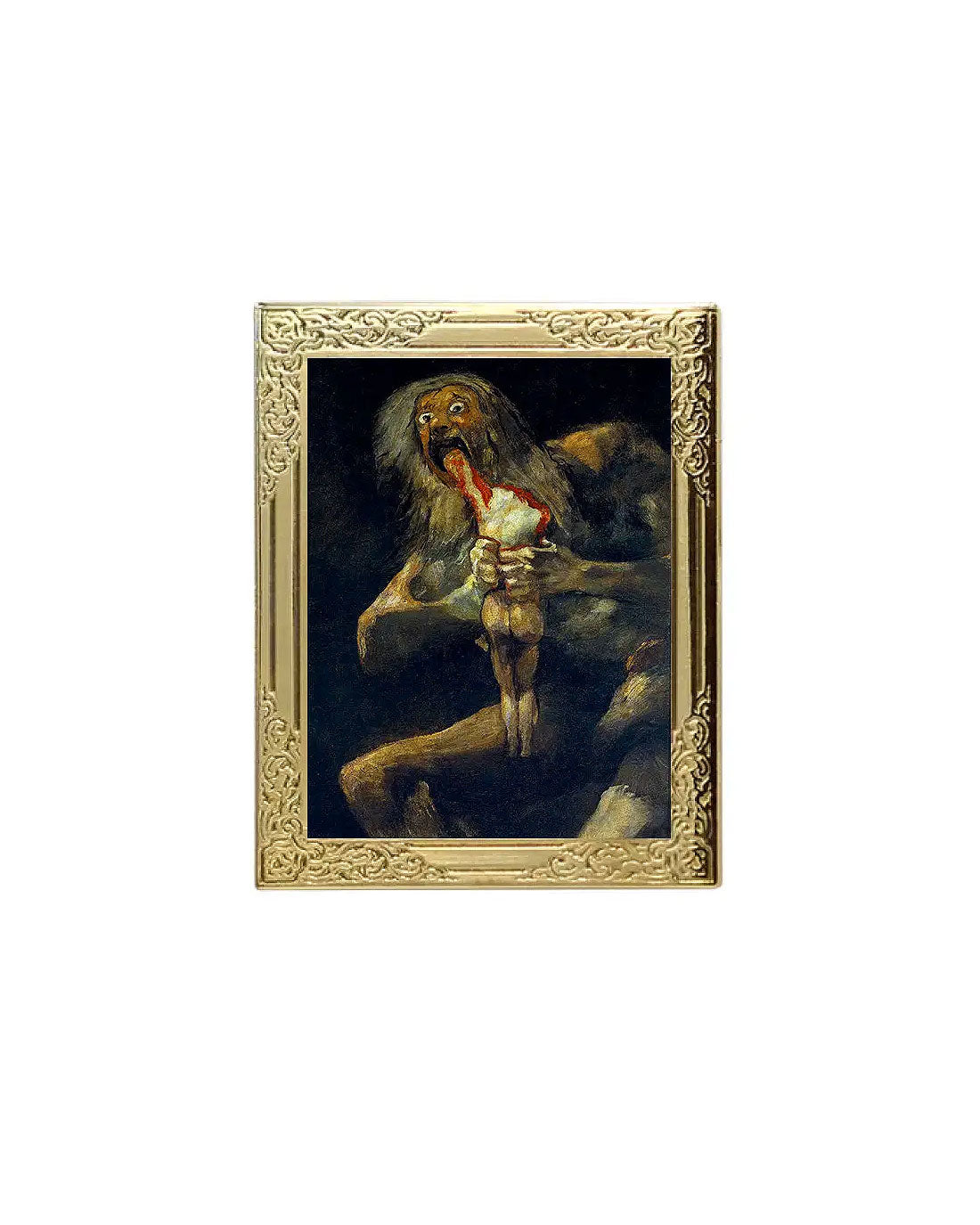 Saturn Devouring His Son Pin-Real Sic-Strange Ways