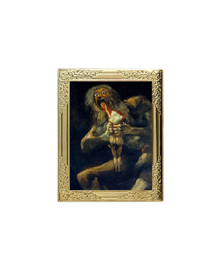 Saturn Devouring His Son Pin-Real Sic-Strange Ways