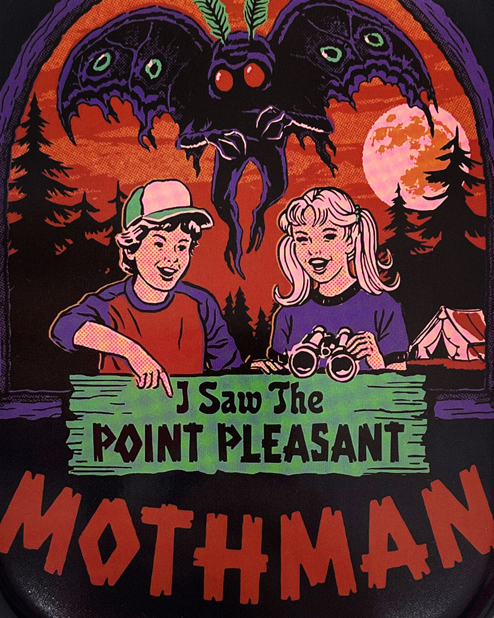 I Saw The Mothman All-Purpose Tray-Steven Rhodes-Strange Ways