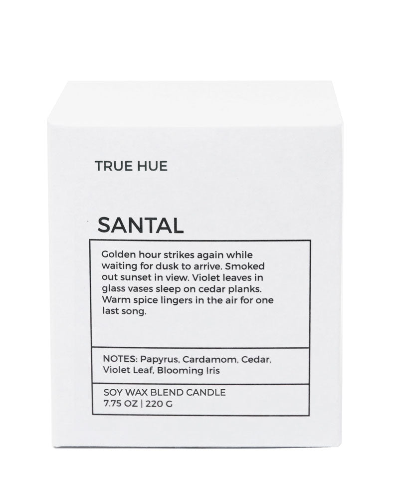 Santal Soy Candle (7.75oz)-True Hue-Strange Ways