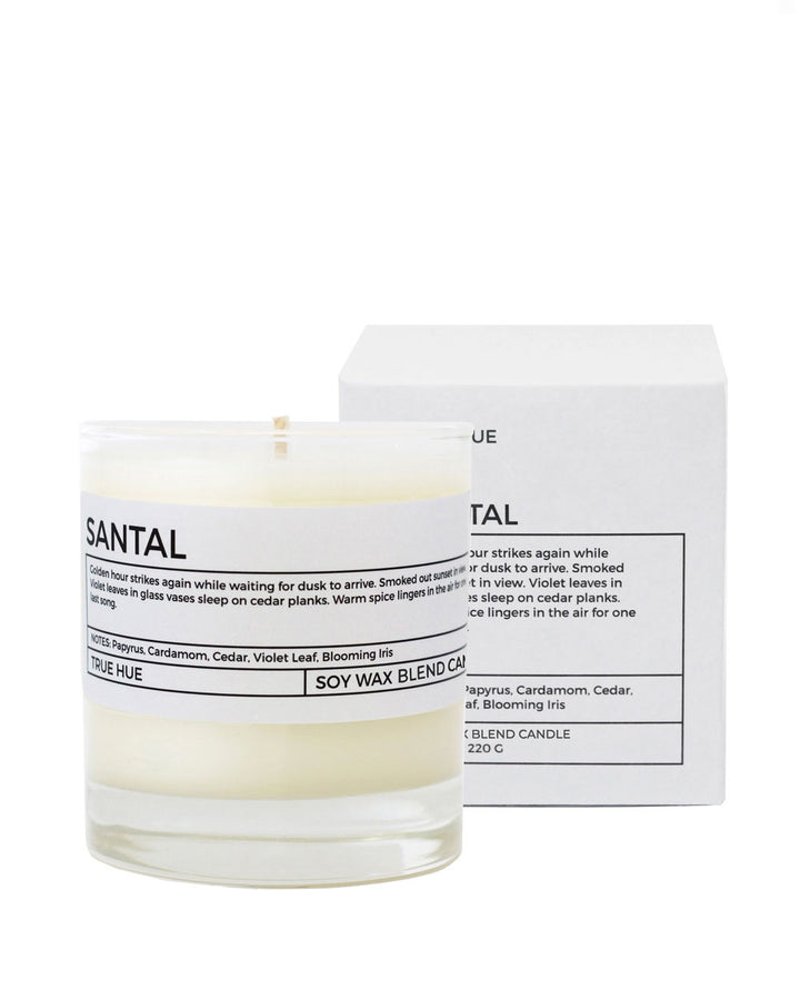 Santal Soy Candle (7.75oz)-True Hue-Strange Ways