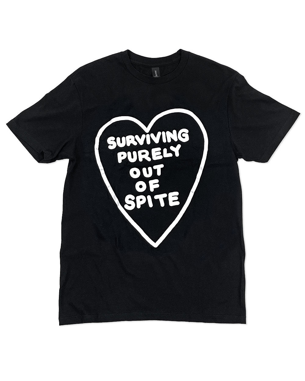 Surviving Purely Out Of Spite Heart Unisex Shirt-Wicked Clothes-Strange Ways