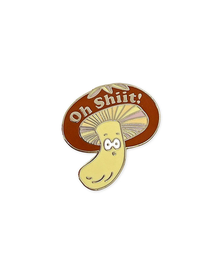 Oh Shiit-Ake Mushroom Pin-ILootPaperie-Strange Ways