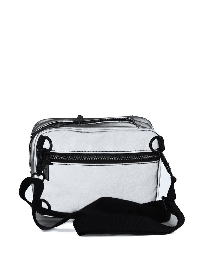 Reflective Silver Crossbody Sling Bag-Fydelity-Strange Ways