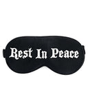 Rest In Peace Silk Sleep Mask-Lively Ghosts-Strange Ways