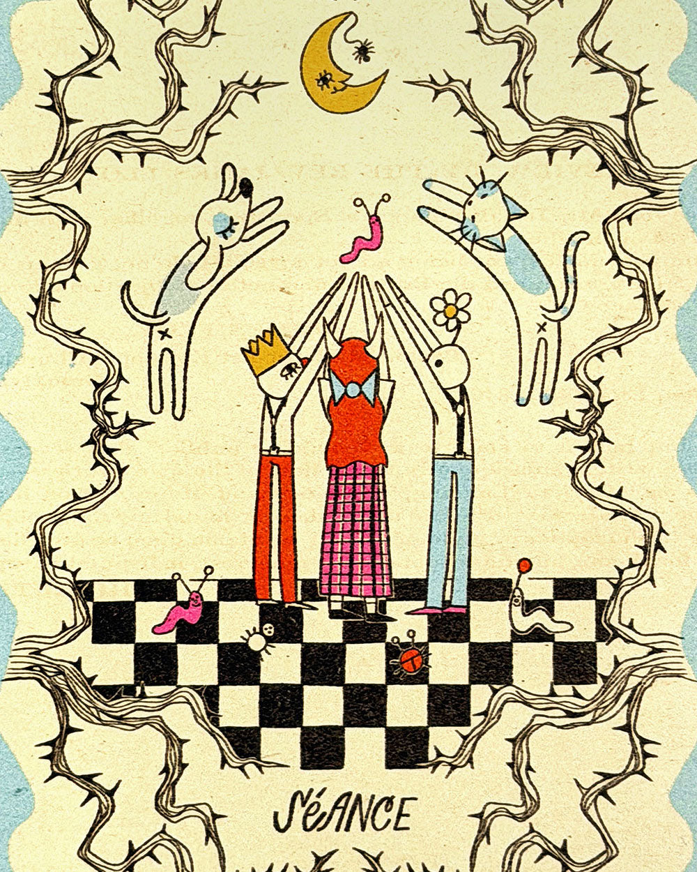 Seance Art Print (5" x 7")-Soft Rat Studio-Strange Ways