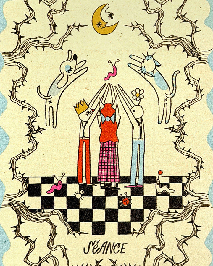 Seance Art Print (5" x 7")-Soft Rat Studio-Strange Ways