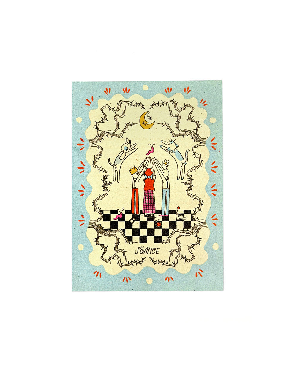 Seance Art Print (5" x 7")-Soft Rat Studio-Strange Ways