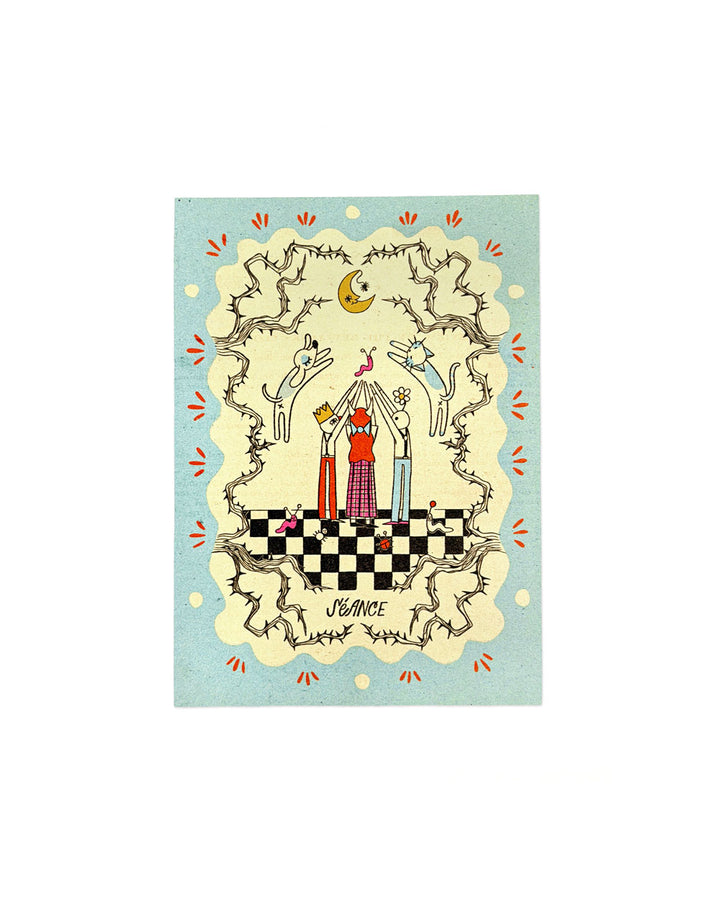 Seance Art Print (5" x 7")-Soft Rat Studio-Strange Ways