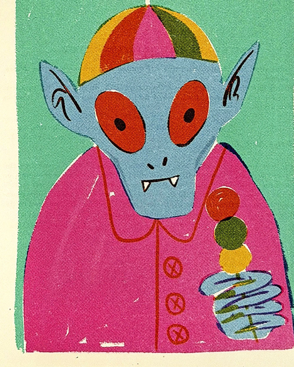 Silly Snack Art Print (5" x 7")-Soft Rat Studio-Strange Ways