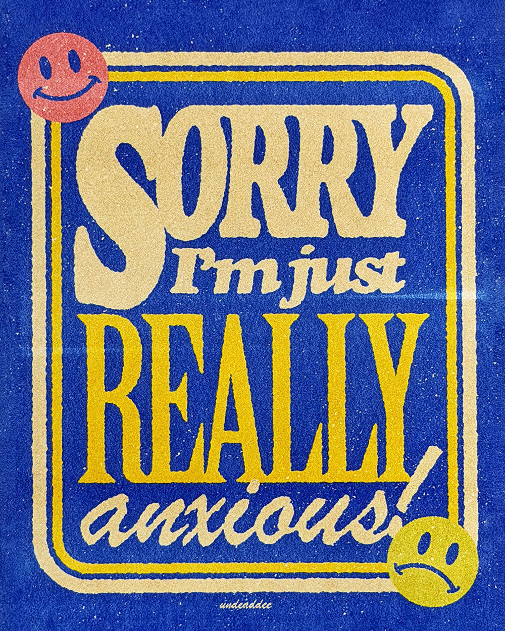 Really Anxious Art Print (5" x 7")-Soft Rat Studio-Strange Ways