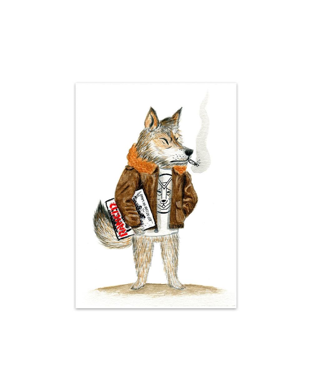 And Out Come The Wolves Mini Art Print (5" x 7")