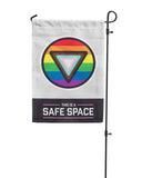 Safe Space Small Garden Flag (12" x 18")-Flags For Good-Strange Ways