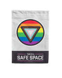 Safe Space Small Garden Flag (12" x 18")-Flags For Good-Strange Ways