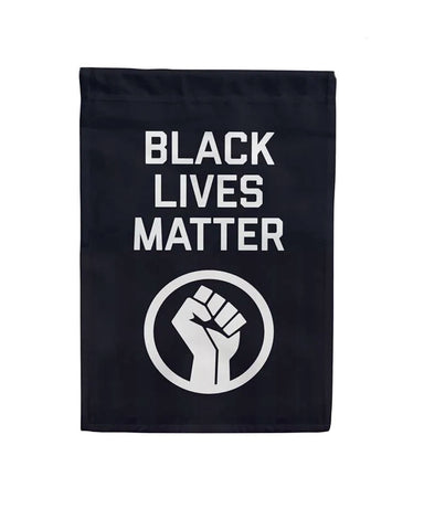 Black Lives Matter BLM Small Garden Flag (12" x 18")