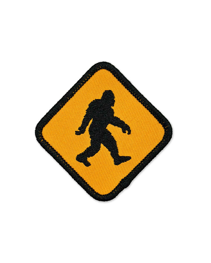 Bigfoot Crossing Small Patch-Squatchy-Strange Ways