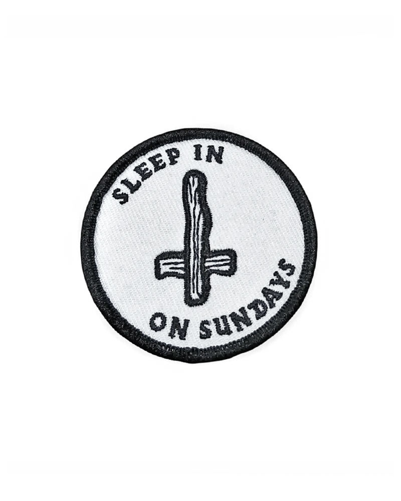 Sleep In On Sundays Mini Patch-Hungry Ghost Press-Strange Ways