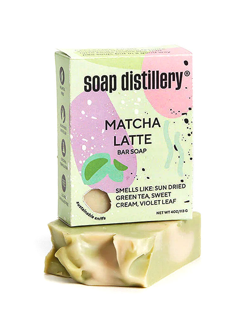Matcha Latte Bar Soap (4oz)-Soap Distillery-Strange Ways