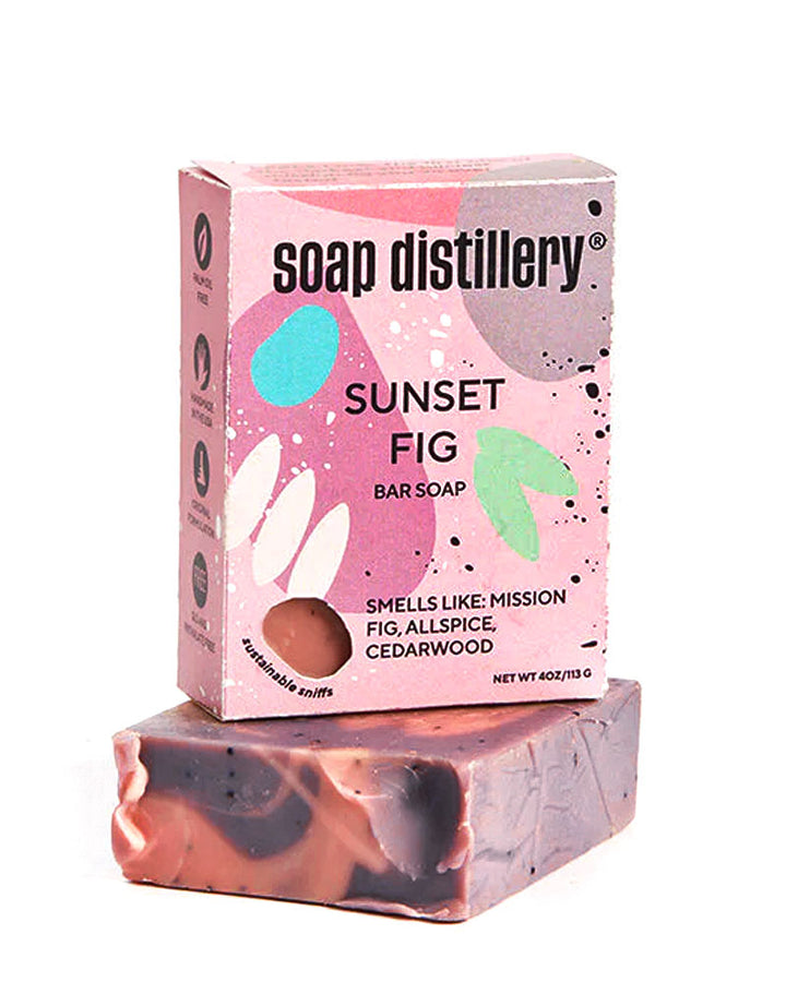 Sunset Fig Bar Soap (4oz)-Soap Distillery-Strange Ways