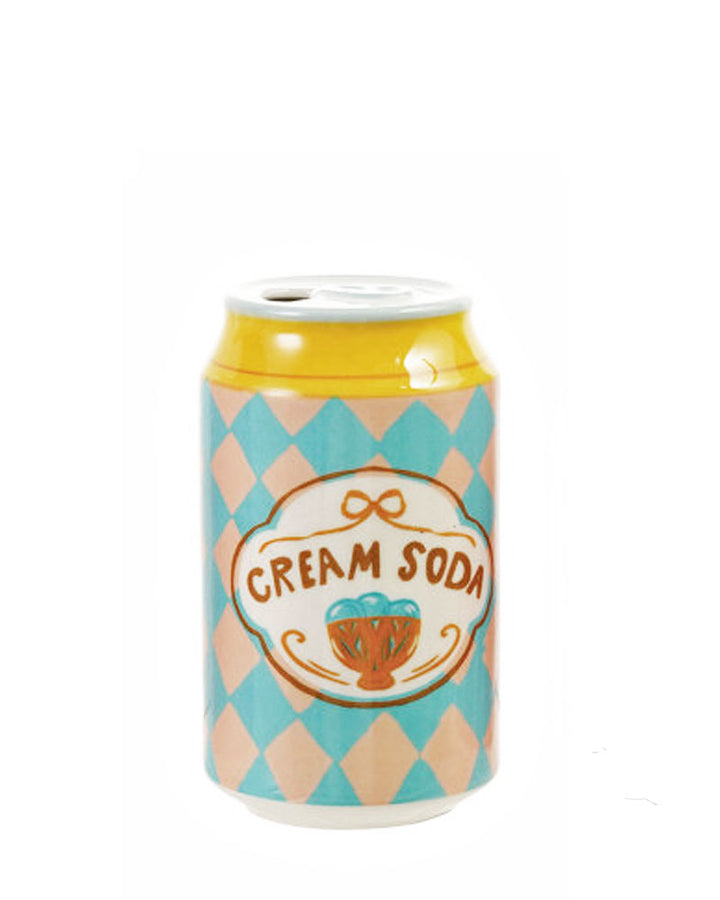 Soda Can Flower Vase - Cream Soda-Creative Co-Op-Strange Ways
