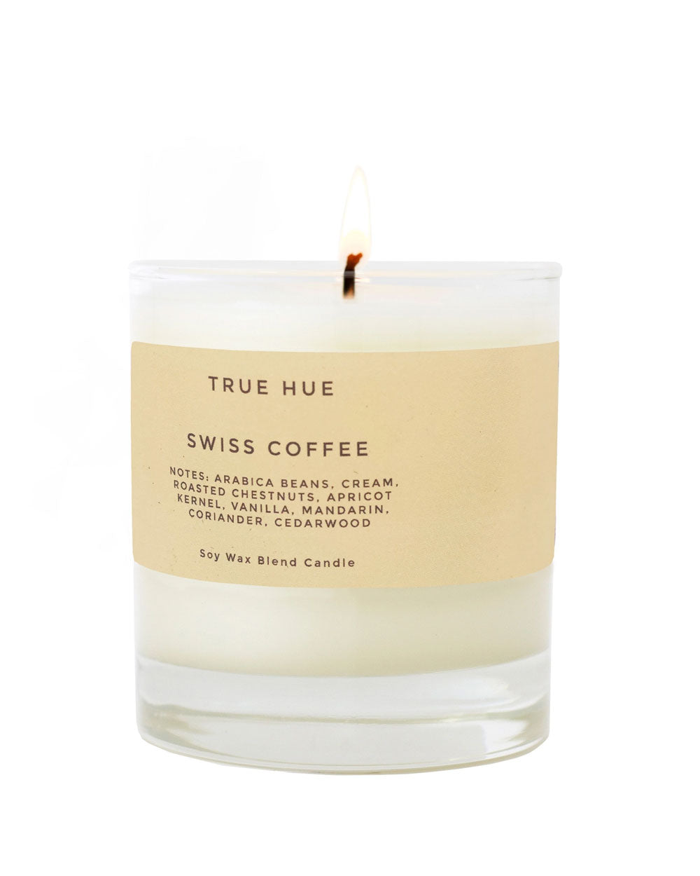 Swiss Coffee Soy Candle (7.75oz)-True Hue-Strange Ways