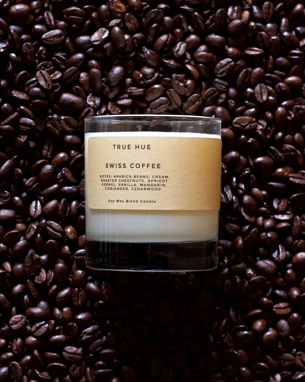 Swiss Coffee Soy Candle (7.75oz)-True Hue-Strange Ways