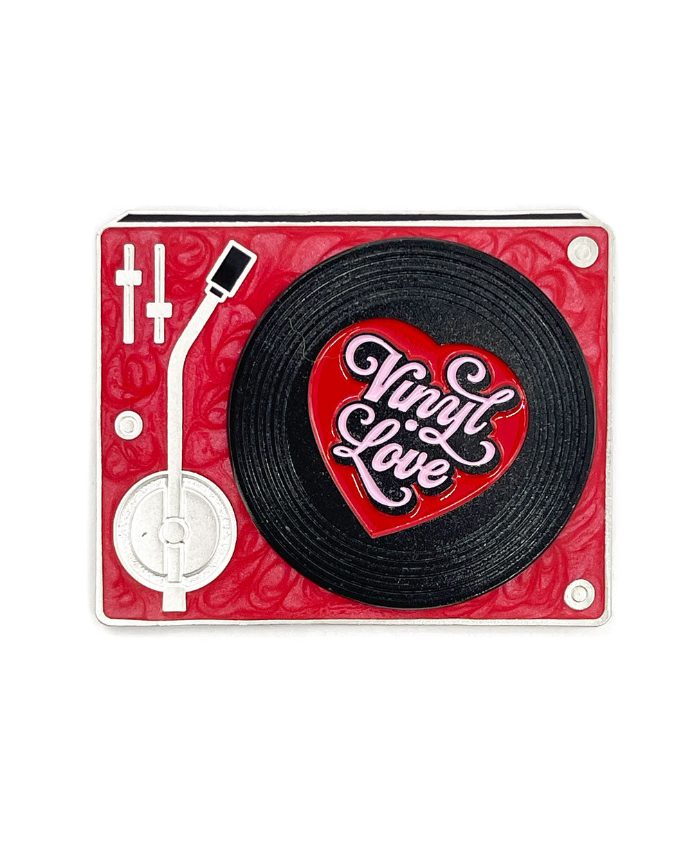 Vinyl Love Record Player Moving Pin-MacGuffin Goods-Strange Ways