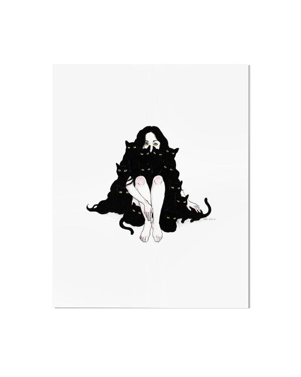 Familiars Art Print (8" x 10")-Stupid Animal Shop-Strange Ways