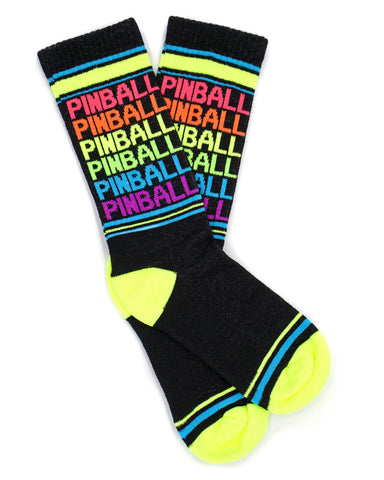 Neon Pinball Socks