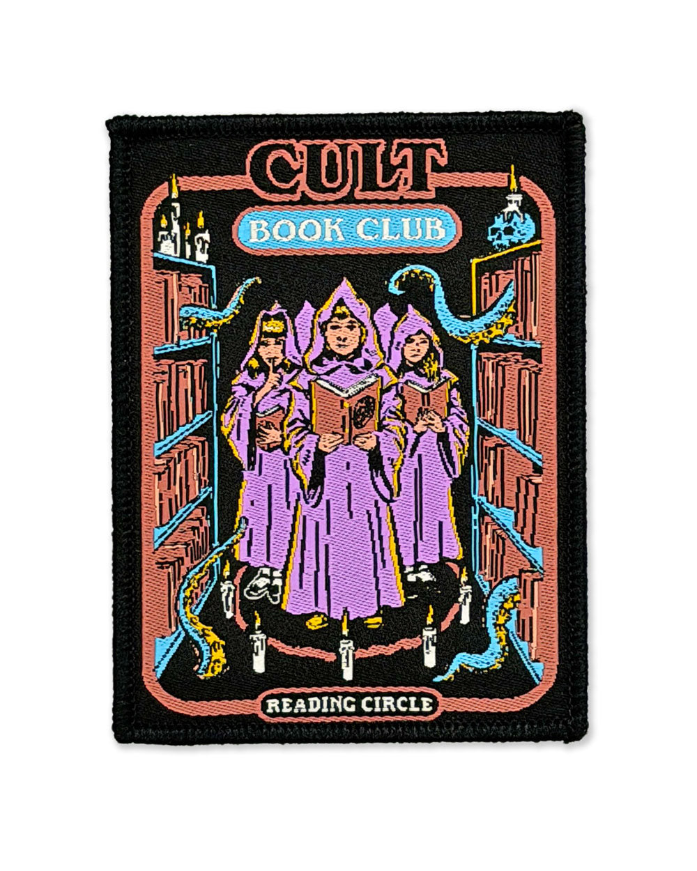 Cult Book Club Patch-Steven Rhodes-Strange Ways