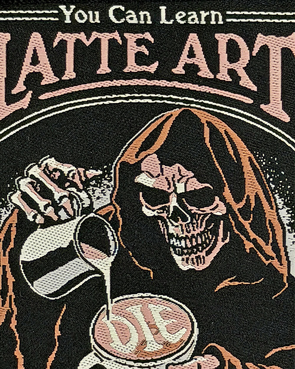 Latte Art Grim Reaper Patch-Steven Rhodes-Strange Ways