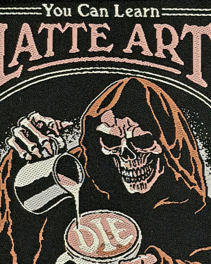 Latte Art Grim Reaper Patch-Steven Rhodes-Strange Ways