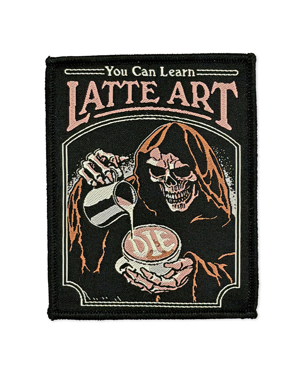 Latte Art Grim Reaper Patch-Steven Rhodes-Strange Ways