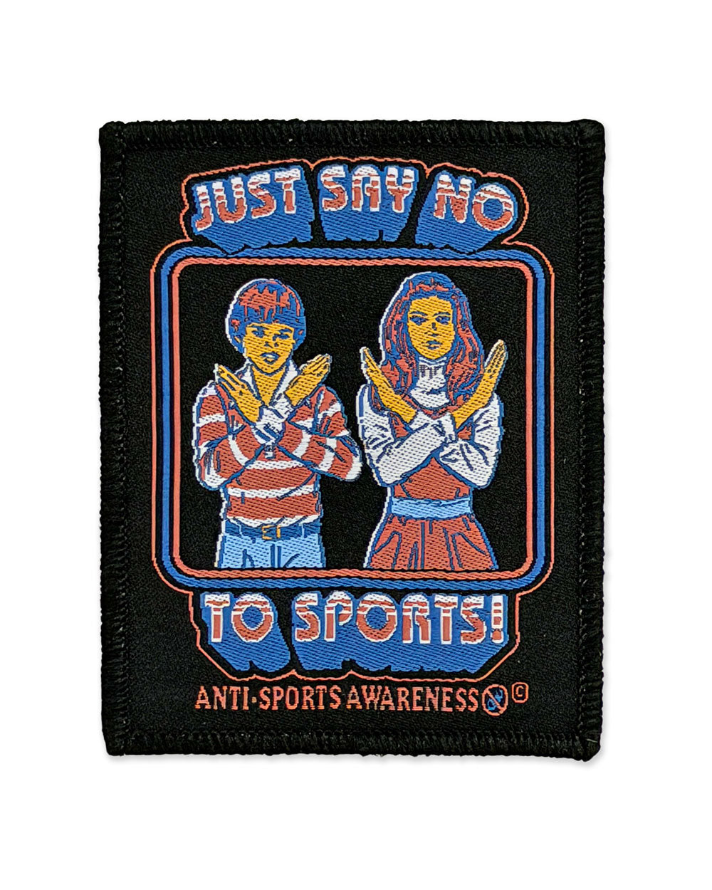 Just Say No To Sports! Patch-Steven Rhodes-Strange Ways