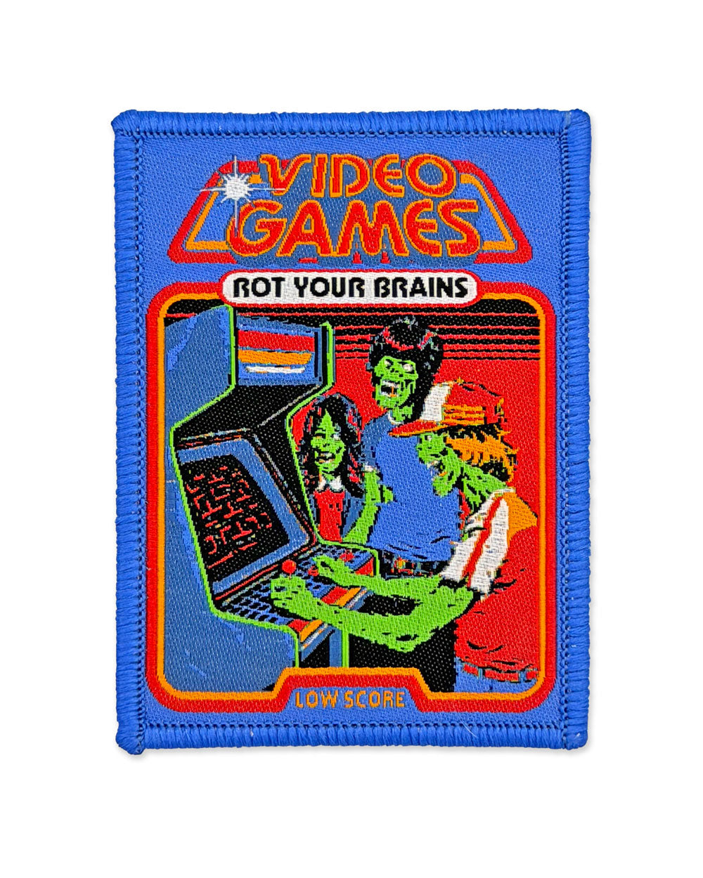 Video Games Rot Your Brains Patch-Steven Rhodes-Strange Ways