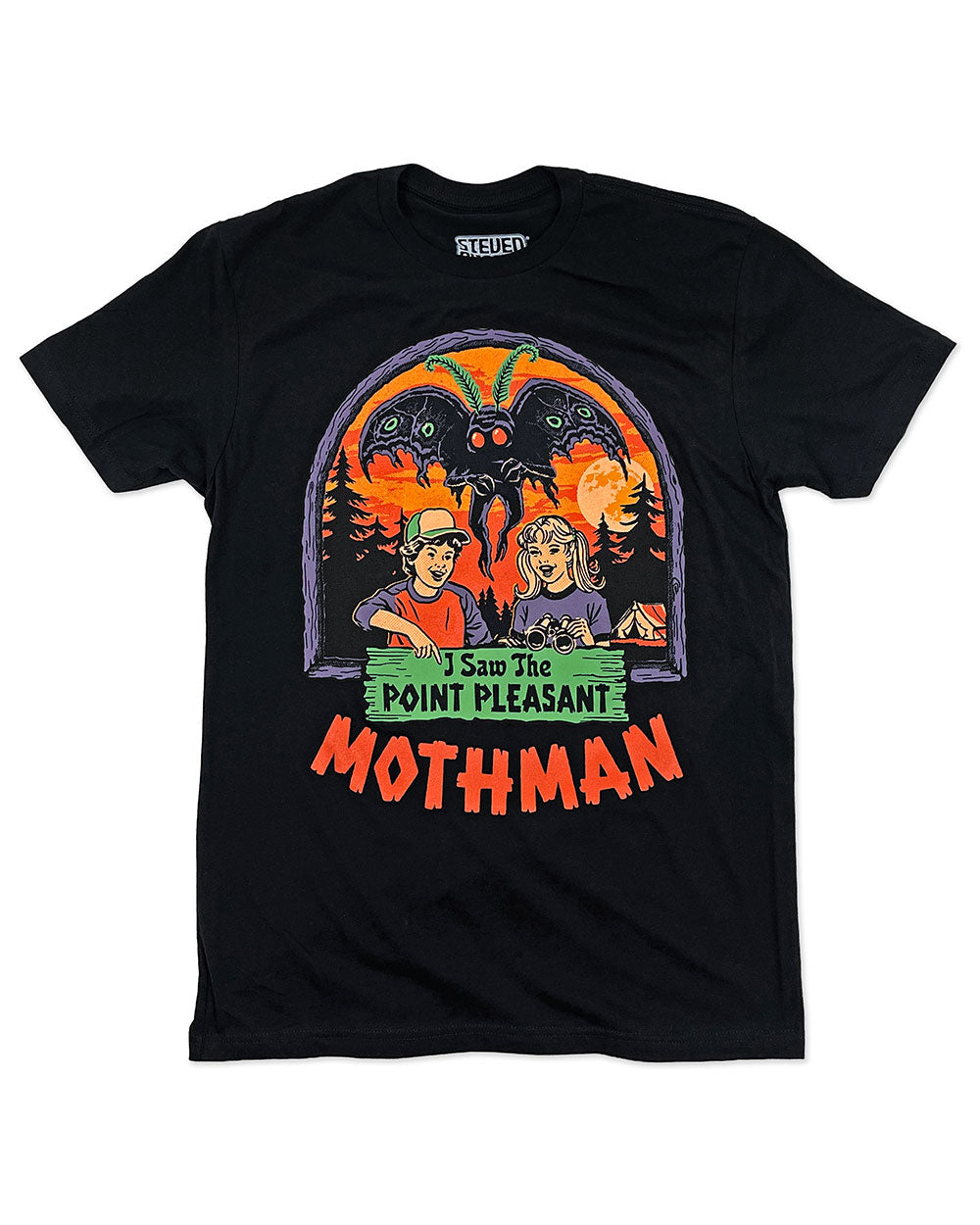 I Saw The Point Pleasant Mothman Unisex Shirt-Steven Rhodes-Strange Ways