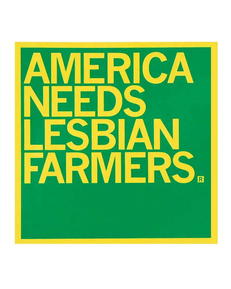 Lesbian Farmers Large Sticker-RAYGUN-Strange Ways