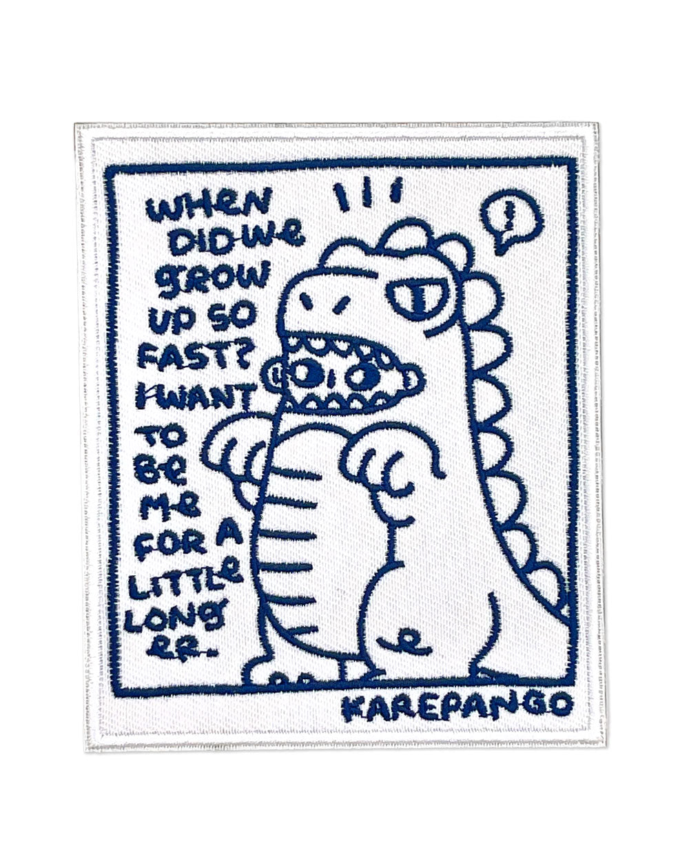 Grow Up So Fast Sticker Patch-Karepango-Strange Ways