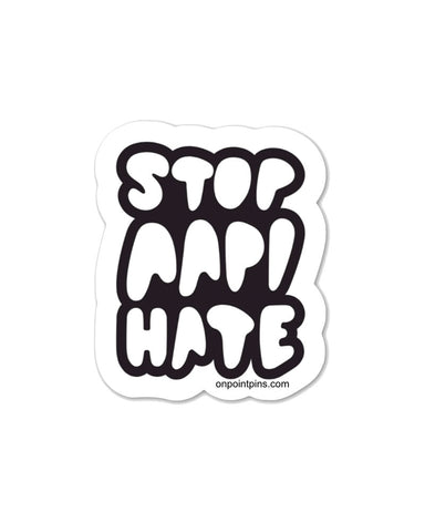 Stop Asian (AAPI) Hate Sticer