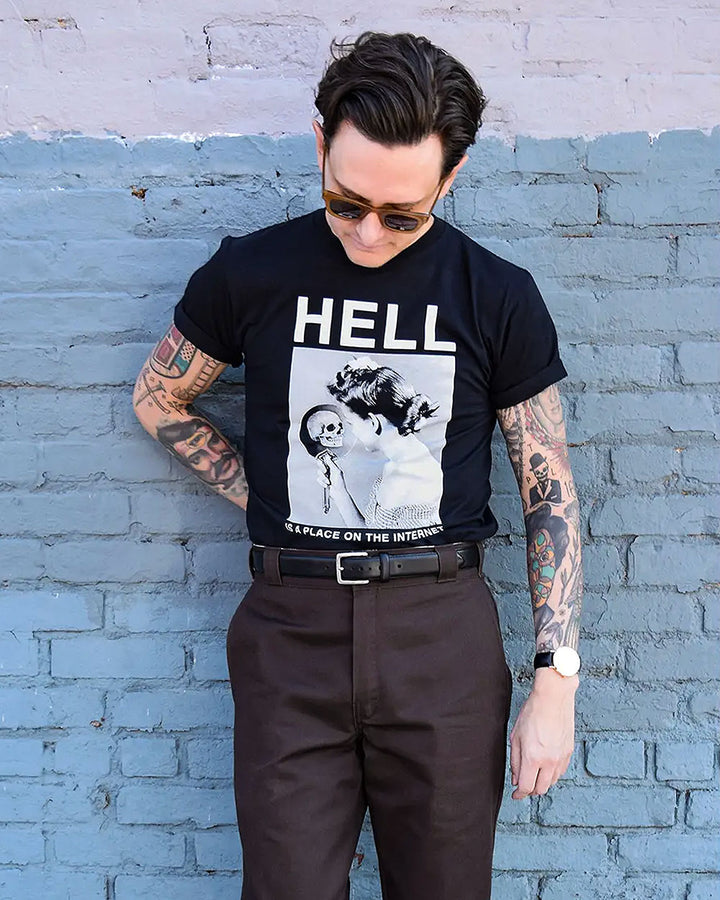 Hell Is A Place On The Internet Unisex Shirt-The Park After Dark-Strange Ways