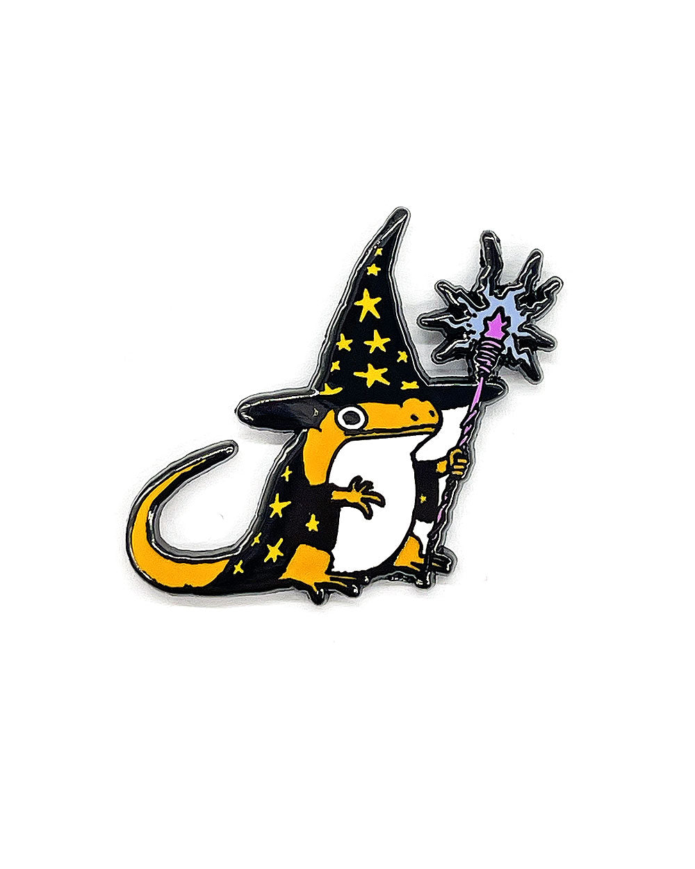 Starry Lizard Wizard Pin-Strike Gently Co.-Strange Ways