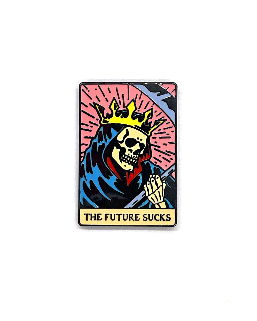 The Future Sucks Tarot Pin-Strike Gently Co.-Strange Ways