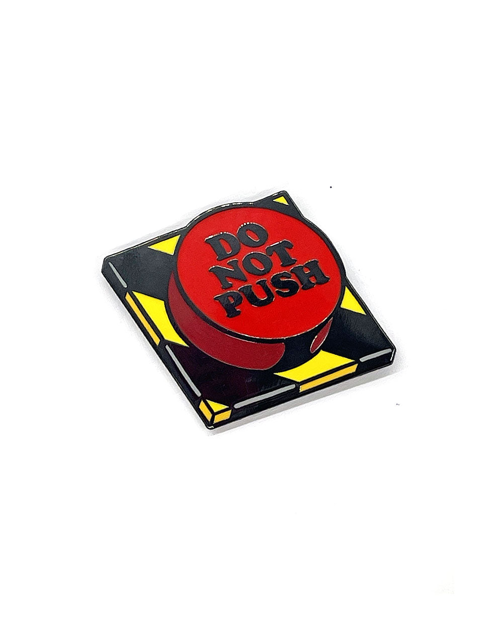 Big Red Button Pin-Strike Gently Co.-Strange Ways