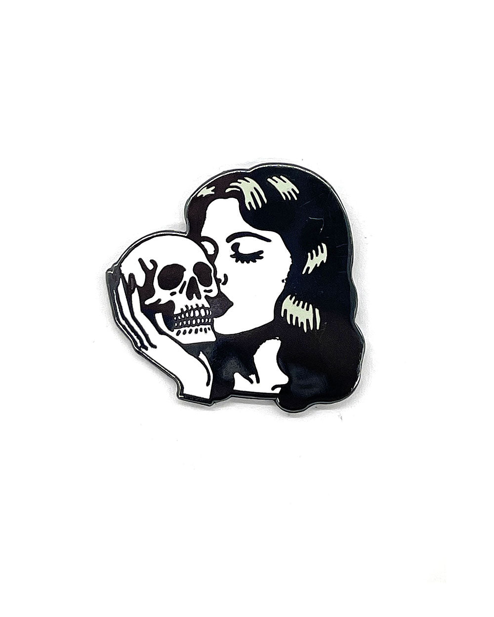 Skull Woman Pin-Strike Gently Co.-Strange Ways