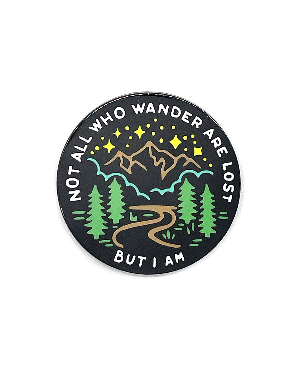 Wander & Lost Pin-Strike Gently Co.-Strange Ways