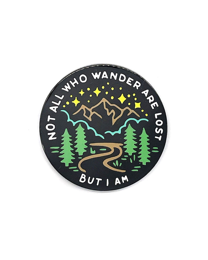 Wander & Lost Pin-Strike Gently Co.-Strange Ways
