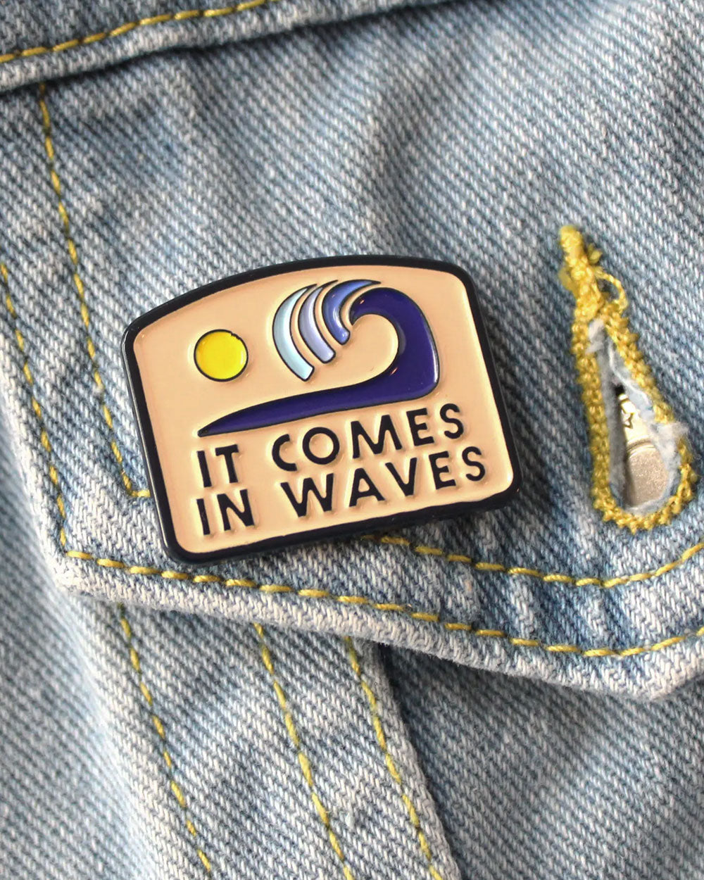 It Comes In Waves Pin-SheeleyCo-Strange Ways
