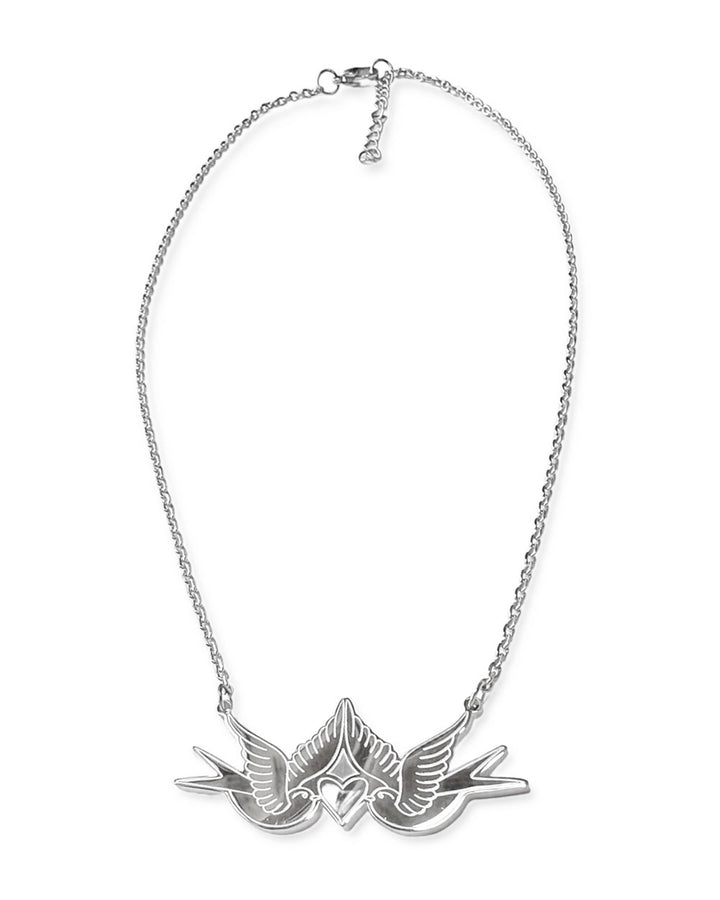 Swallows In Love Necklace-Tinta-Strange Ways