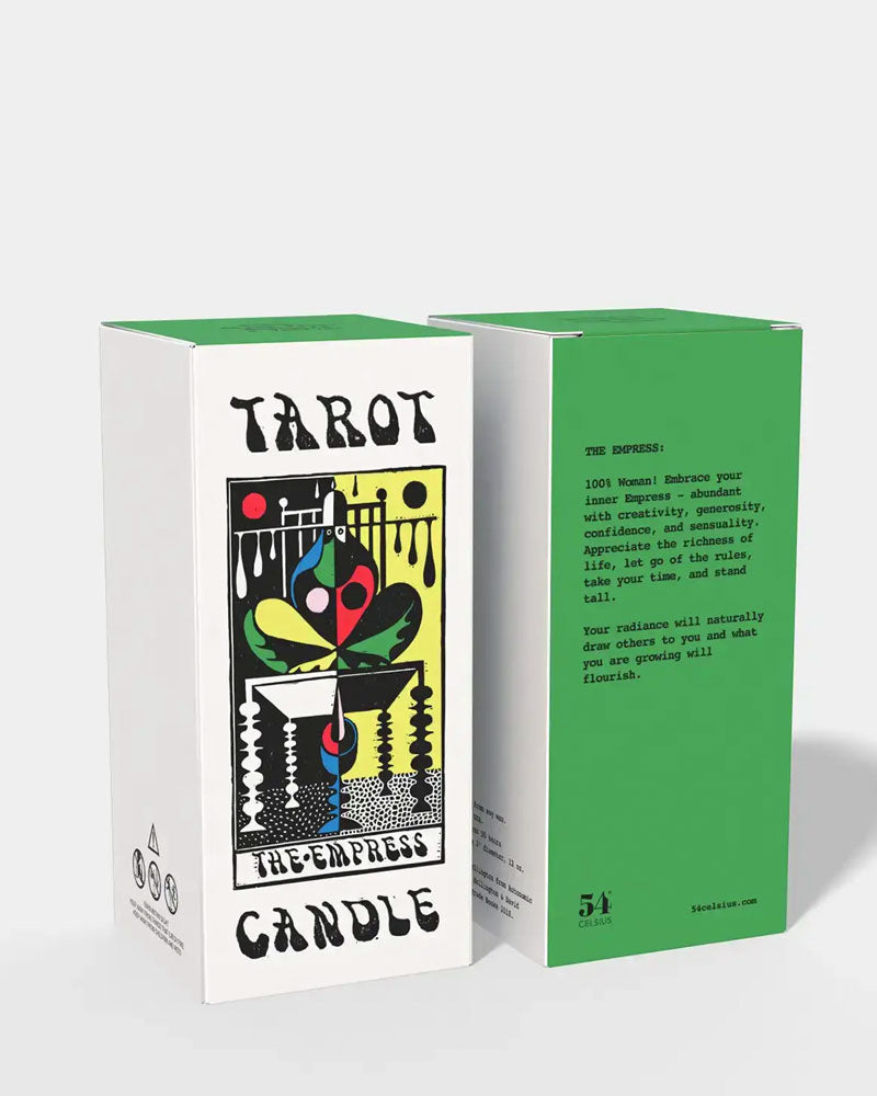 Scented Tarot Candle (12oz) - The Empress-54° Celsius-Strange Ways