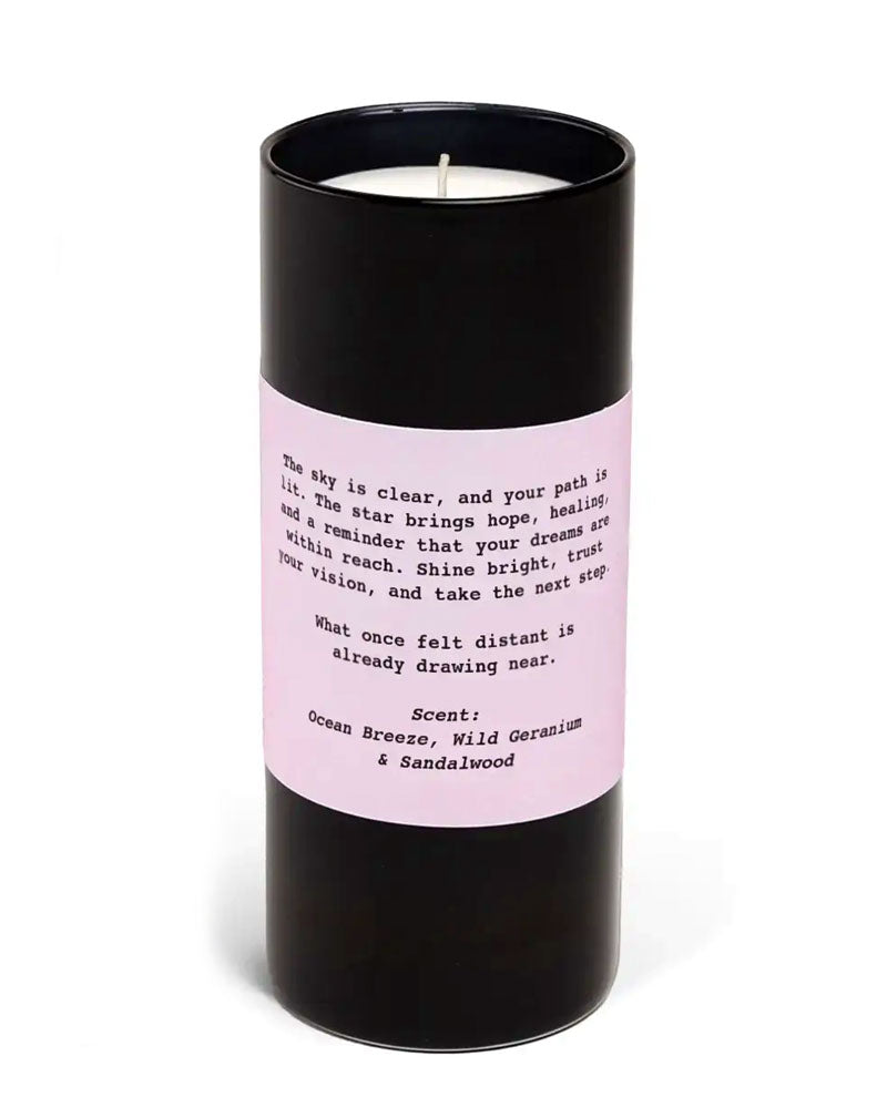 Scented Tarot Candle (12oz) - The Star-54° Celsius-Strange Ways